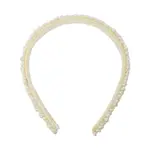 [Jennifer Behr] Jennifer Behr Bria Pearl-embellished Headband ONE SIZE WHITE