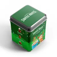 在飛比找家樂福線上購物網優惠-SWISS MISS 聖誕鐵罐(綠) 300g【Mia C'