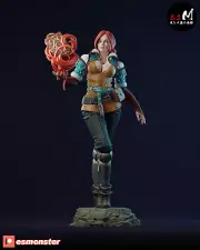 Triss Merigold 3D Printed Kit Unpainted/Unassembled