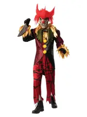Rubies Crazy Clown Circus Adults Dress Up Halloween Party Costume