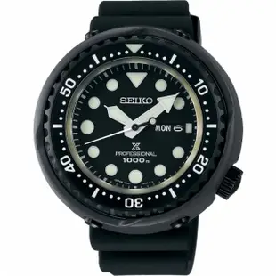 【SEIKO 精工】PROSPEX 1975 鮪魚罐頭專業1000M潛水錶 禮物 母親節(7C46-0AP0C/S23631J1)