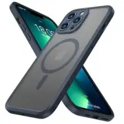 Magnetic Guard Designed for Case [Camera iPhone 13 Pro Max Navy Blue