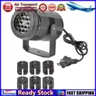 LF# LED Projection Lamp Atmosphere Snowflake Xmas Pattern Outdoor Holiday Light