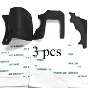 3PCS New High Quality Front Grip Side Back Thumb Rubber Cover For Canon EOS 6D