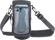 Hogvinnatil Gym Magnetic Bag, Magnetic Fitness Bag for Men, Water Bottle Carrier, Travel Messenger Accessories, Organiser, Carrier Holder with Shoulder Strap for Men and Women, black, Siehe