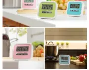LCD Digital Timer Kitchen Cooking Count-Down Up Clock Loud Alarm
