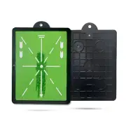 : Premium Golf Hitting Mat, Swing Trainer & Training Mat with Velvet Cushion,...