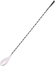 12 Inches Stainless Steel Bar Spoon, Bartender Cocktail Shaker Cocktail Mixin...