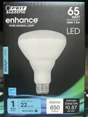 FEIT 4pack Electric Flood BR30 65W Replacement Bulbs Soft White New