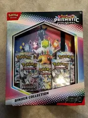 Pokemon TCG: Scarlet & Violet Prismatic Evolutions Binder Collection New Sealed