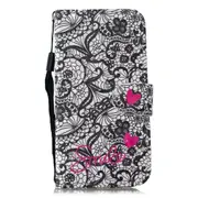 3D Painting Pattern Coloured Drawing Horizontal Flip PU Leather Case with Holder & Card Slots & Wallet For Huawei Nova 3i / P Smart+(Lace Flower)