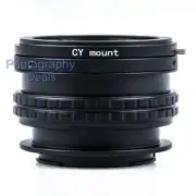 26-41mm Adjustable Focus Helicoid Macro Tube for Contax/Yashica CY To Sony E Cam