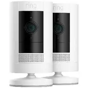 Ring 2-Pack Stick Up Cam Battery White