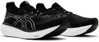 Asics Gel Nimbus 25 Mens US 10.5-11.5 Black Silver Running Shoes Sneakers New ☑️