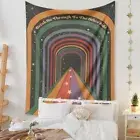 Home Decor Wall Art Decor Rainbow Tapestry Wall Hanging Bedroom Art Carpet