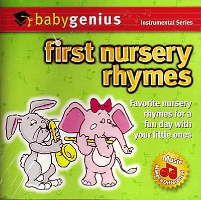 BABY GENIUS: FIRST NURSERY RHYMES - V/A - CD - **BRAND NEW/STILL SEALED**