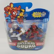 Marvel Super Hero Squad TASKMASTER & DEADPOOL 2010