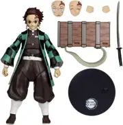 McFarlane - Demon Slayer (S3) - 7" Tanjiro Kamado (with Nezuko Box) Action Figur
