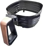 Air Fryer Baking Basket，Compatible for Philips HD9860 HD9861 HD9867，Air Fryer Parts Replacement Tray Inner Basket Baking Tray