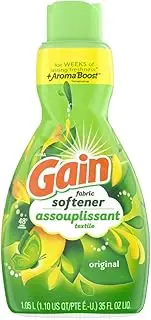 Gain Fabric Softener, Original, 35 fl oz (4 Pack)