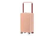 Slimbridge 26" 68x35x28CM Luggage Suitcase TSA Lock Pink