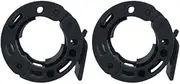 ａ aternee 2Pcs Barbell Clamps Collars, Quick Release Pair of Weight Clamps Locks Collar Clips for Gym Training Weightlifting Workout, Black