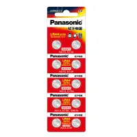 在飛比找蝦皮購物優惠-Panasonic 國際牌 電池 鈕扣型 LR44 鹼錳電池