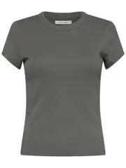 St. Agni | Organic Cotton Baby Tee in Pewter Grey | The UNDONE
