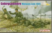 Dragon WWII German Mountain Pioneers Metaxas Line 1941, Figures (4) in 1/35 6538