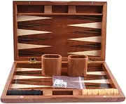 CoudarTitie Backgammon Set, Travel Size Desktop Game, Educational Toy, 2 Players for Adults and Kids, Classic Backgammon Game for, Style A