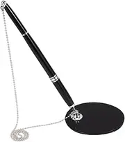 NUOBESTY Counter Pen Chain Desk Accessories with Signature Pen Holder for Writing Office Desk Supplies