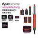 Dyson戴森 Airwrap 長型髮捲版 多功能造型器 HS05 托帕石橙紅 附專用旅行袋(送體脂計)