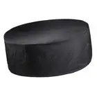 Waterproof Round Furniture Cover Outdoor Garden Patio Table Chair Protector jh