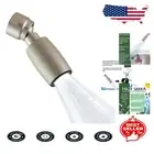Durable 1.5 GPM Shower Head with Clog-Free Technology - Brushed Nickel Finish