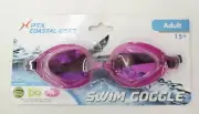 Adult Swim Goggle with Head Strap PTX Coastal Gear Violet TF
