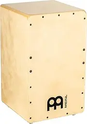Meinl Percussion Cajon Box Drum with Internal Strings for Snare Effect, Natural â€” NOT Made in China â€” 100% Baltic Birch, Woodcraft Series, (WC100B)