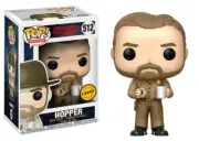 Funko POP! Television ~ CHIEF HOPPER w/DONUT (CHASE)(#512) FIGURE