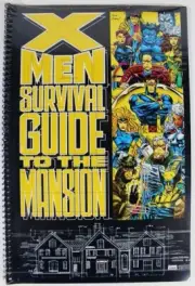 1993 Marvel X-Men Survival Guide to the Mansion spiral New in original wrap
