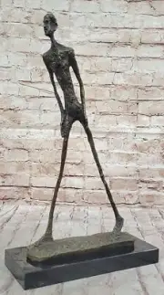 GIA DALI STUCK BIG MAN WALKING BRONZE SCULPTURE STATUE FIGURINE MODERN DEAL NR