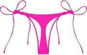 [Kepblom] Women's Thong Bikini Bottoms: String Tie Side Bathing Suit Bottoms