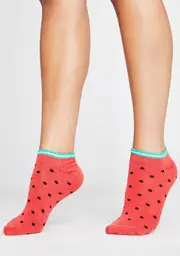 One In A Melon Ankle Socks