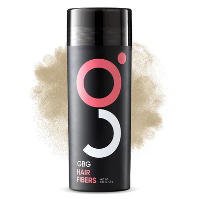 gbg fibras cabello para perdida volumen instantaneo polvo rubio claro de 25g