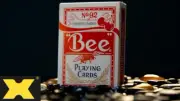 Limited Bee X Cherry (Red) Playing Cards by Phill Smith
