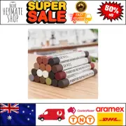 DEWEL Wood Filler Sticks, 18 Color Wax Crayons for Furniture Scratch Repair
