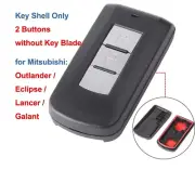 Smart Remote Key Fob Shell Case 2 Buttons G8D-644M-KEY-E for Mitsubishi