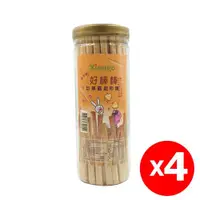 在飛比找ETMall東森購物網優惠-【匠菓子】巨無霸香濃酥脆牛奶棒-起司口味(360g/罐)*4