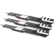 QUICKIEPARTS 3Pk 596-322 Mulching Blades Compatible with Exmark 103-6397-S, 1...