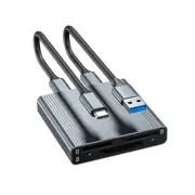 3 in 1 Card Reader USB 3.1 Gen2 10Gbps For CFexpress Type A / B/SD Memory Card E