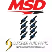 MSD Ignition Coil - Blaster - Ford 2-Valve V8 - Blue - 8-pack 824285