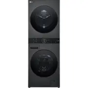 LG WWT-1209B 12kg WashTower™ All-In-One Stacked Washer & Dryer (Black Steel)